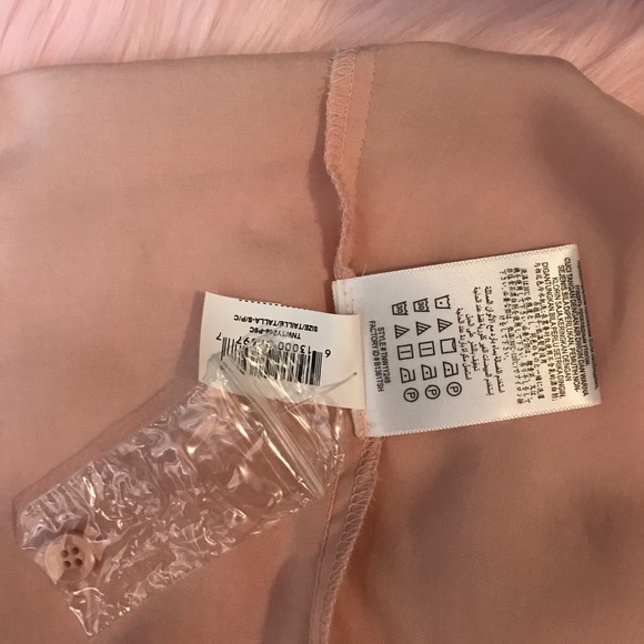 BCBGeneration Pale Pink Cold Shoulder Blouse - Picture 6 of 6