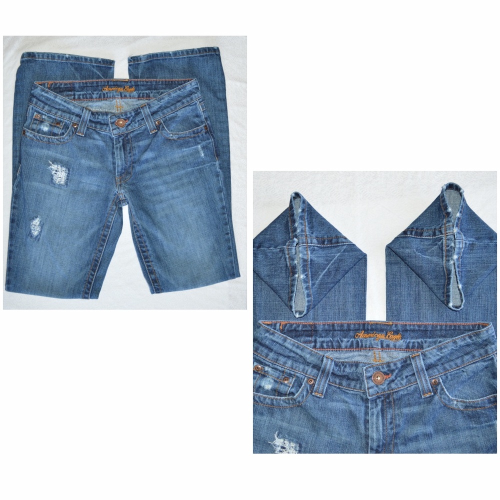 American Eagle Hipster Boot Cut Jeans 4R