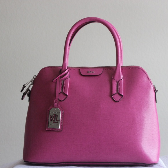 Ralph Lauren Leather Satchel Dome - Picture 4 of 5