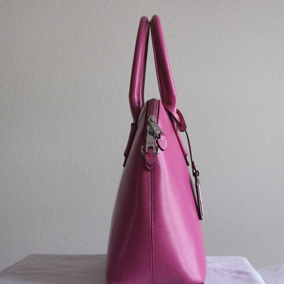 Ralph Lauren Leather Satchel Dome - Picture 2 of 5