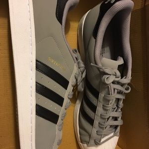 Grey Adidas Superstar