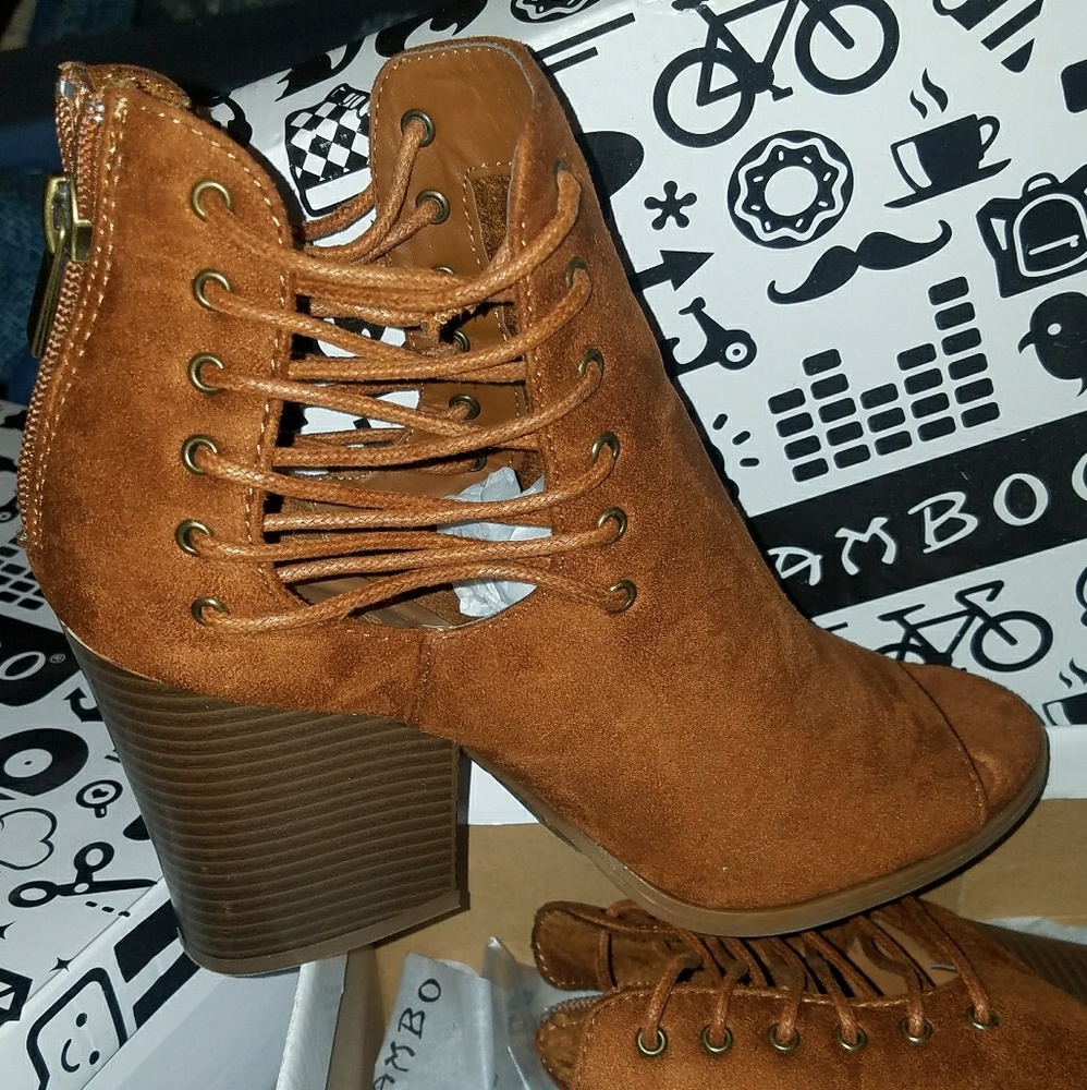 Suede Bootie