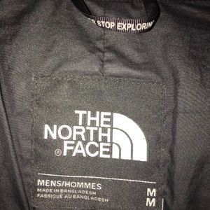 North face bubble coat