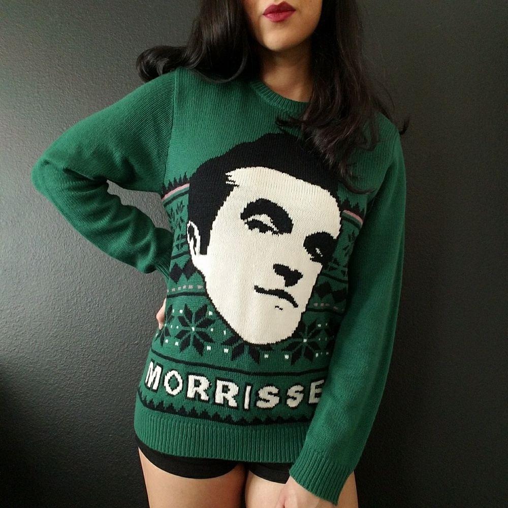 Morrissey Ugly Christmas Sweater