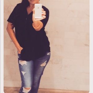 Flying Monkey Distressed Jean (cuffed)