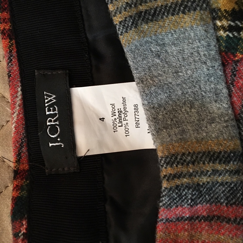J. Crew Mini skirt - tartan plaid - Picture 4 of 5