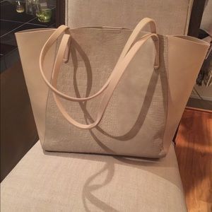 Ivory/white tote Nordstrom/BP