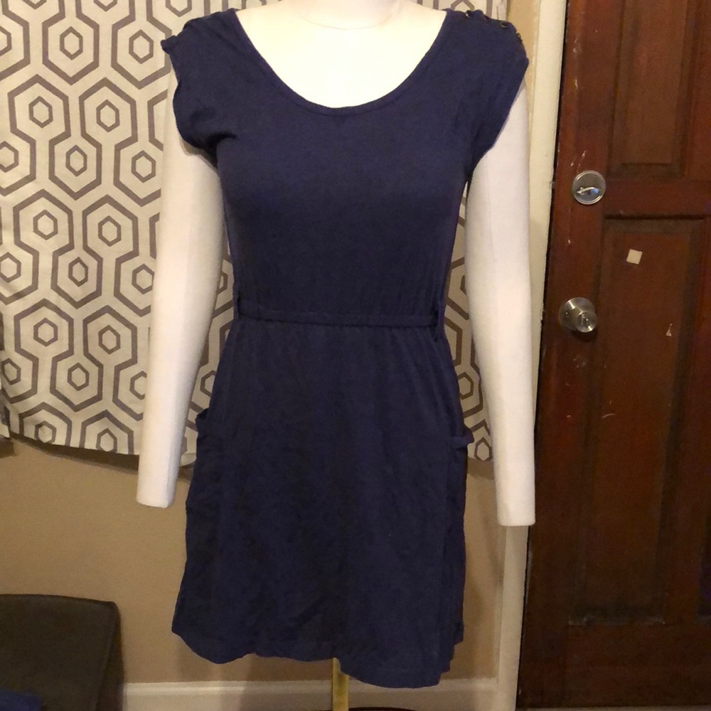Blue dress