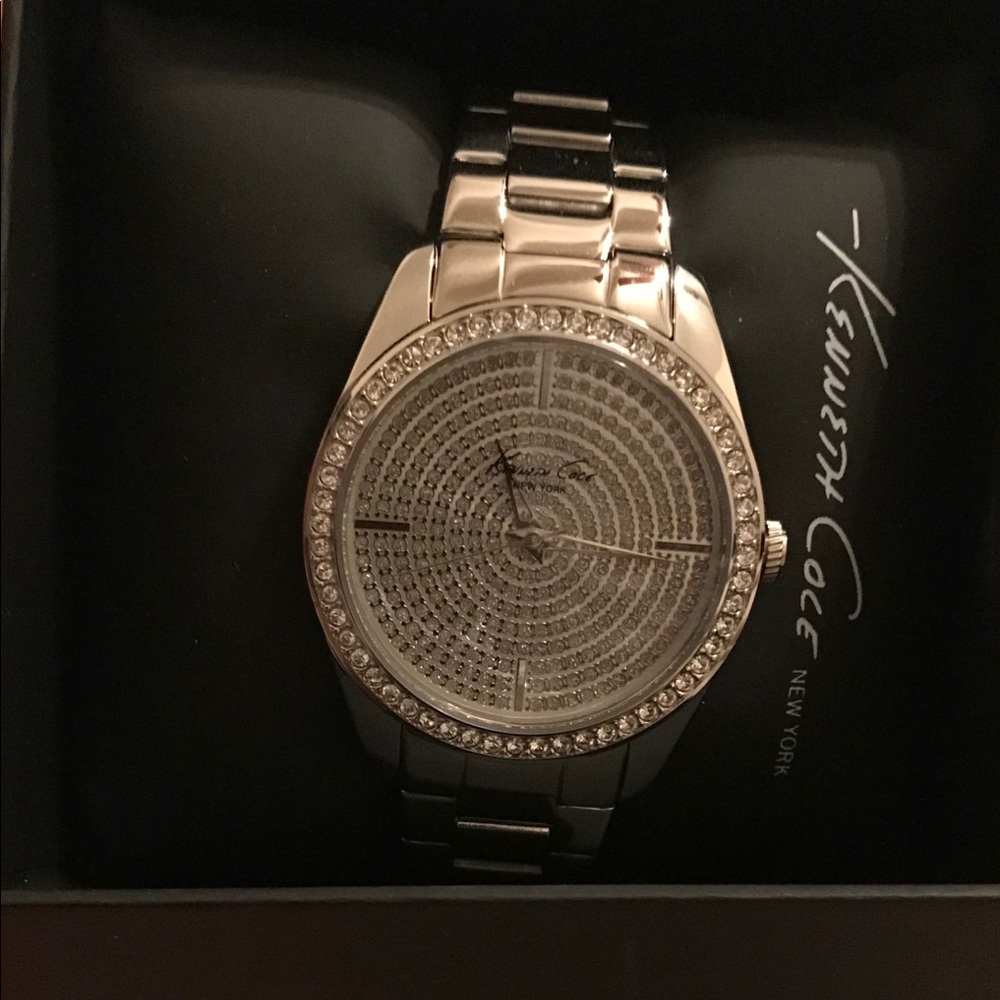 Silver Bling Kenneth Cole Watch