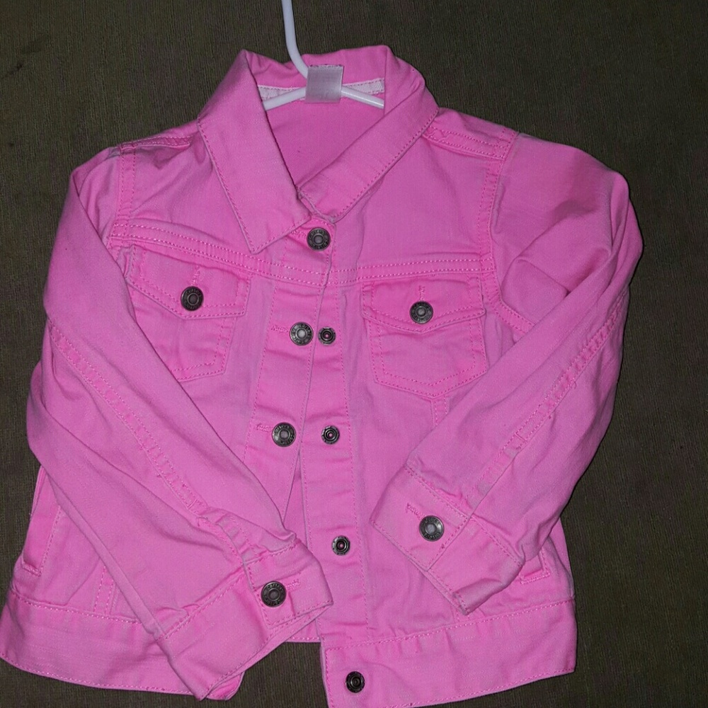 Carters 4t pink denim jacket