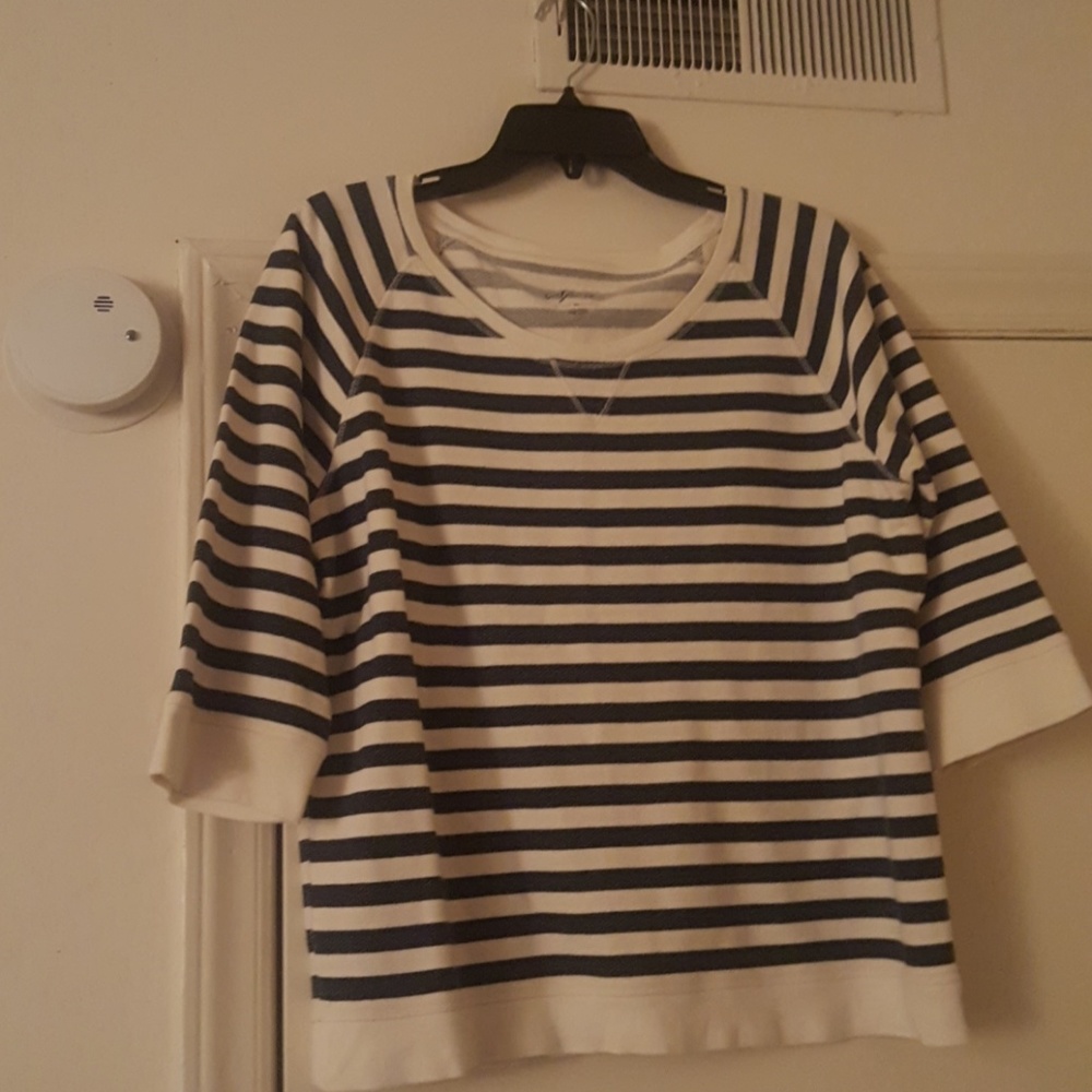 Style and co striped sweater