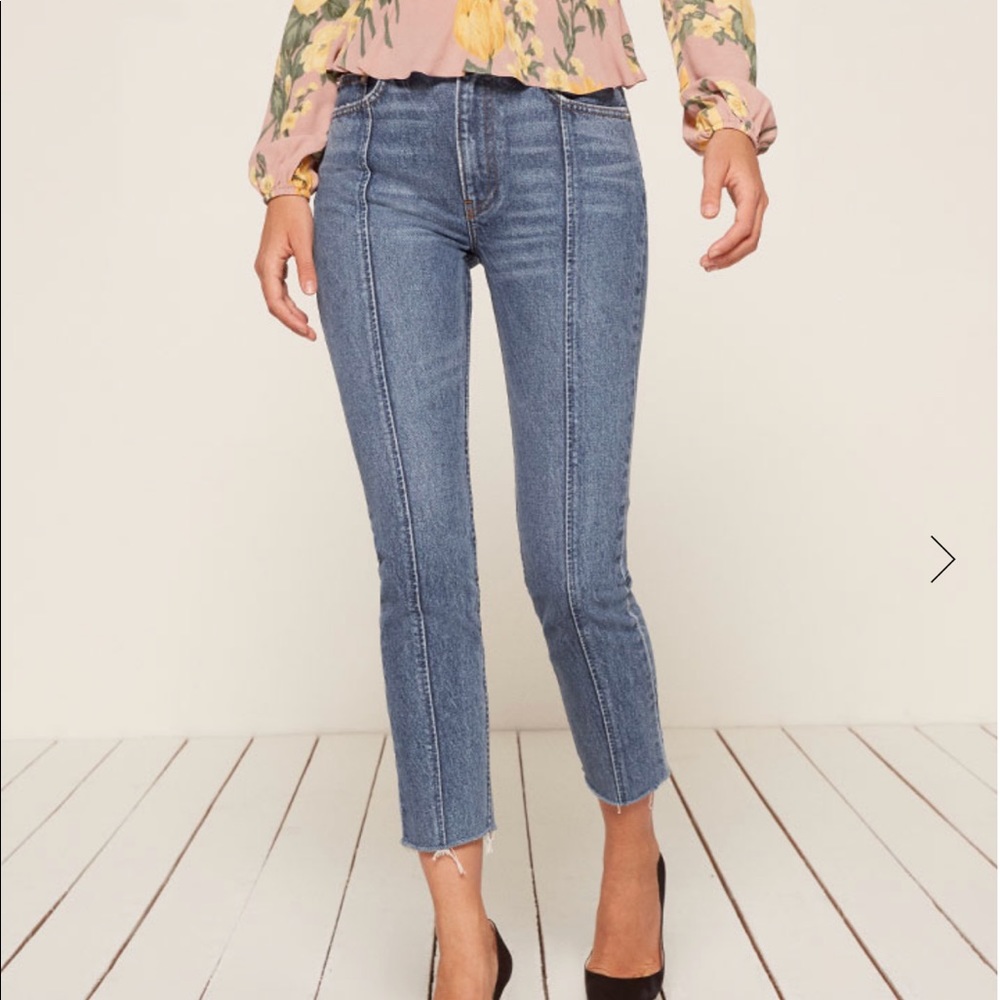 Reformation Seamed Jeans - never worn!