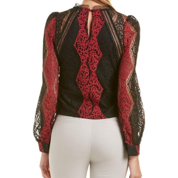 💕💕 HOST PICK 💕💕Gracia Mesh Long Sleeve Top - Picture 2 of 3