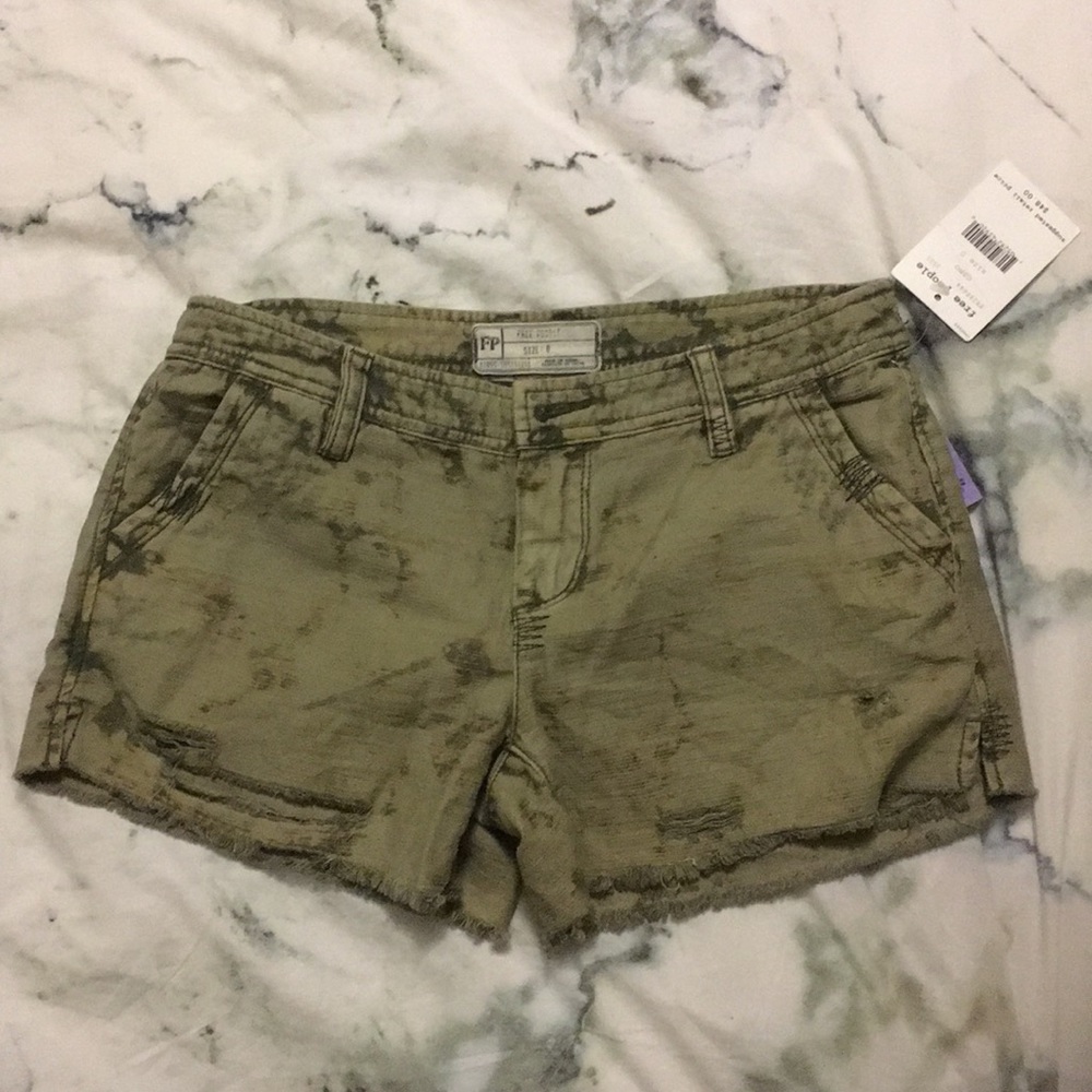 Free People shorts.