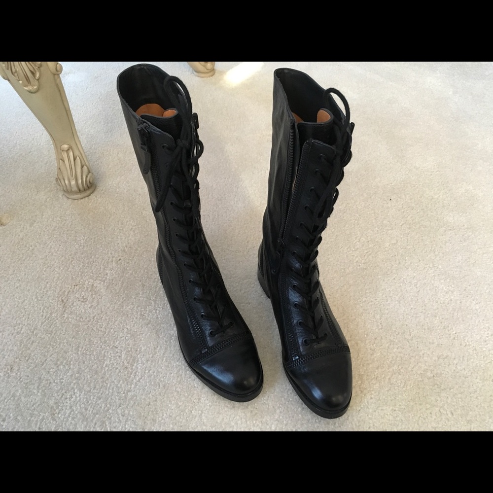 Via Spiga lace-up boots