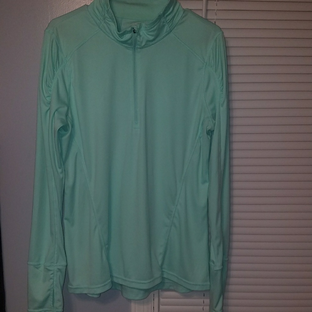 Lightweight zip-up workout jacket