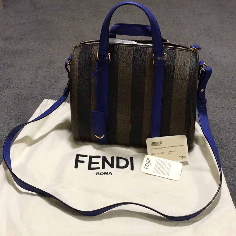 SOLD🚫‼️❌ NWT Fendi Pequín Boston Satchel !