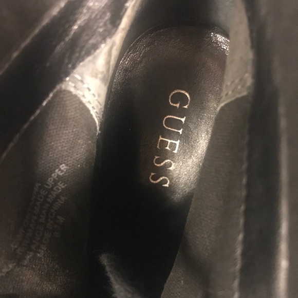 Black guess stiletto booties - Picture 8 of 8
