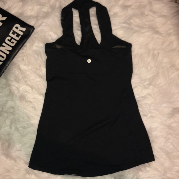 🧘🏼‍♀️Lulu Lemon Mesh and Spandex Halter🧘🏼‍♀️ - Picture 2 of 4