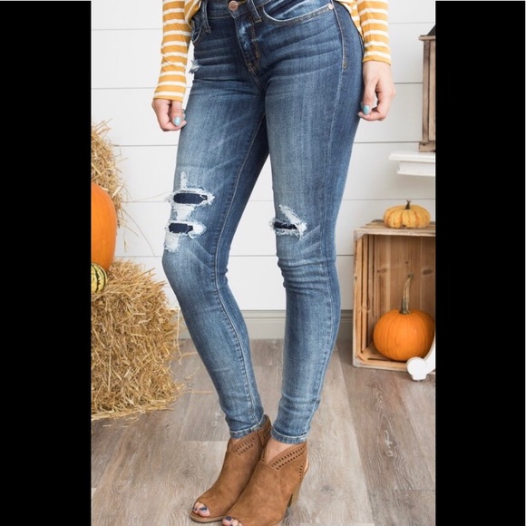 ❤️GREAT CONDITION! Judy Blue Jeans 👖 - Picture 1 of 8