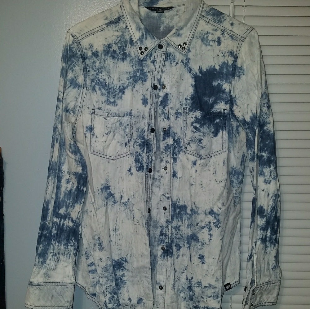 Acid wash jacket