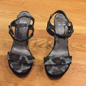 Stuart Weitzman platform sandals size 37.5