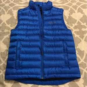 Marmot blue puffer vest