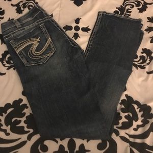 Silver Suki Bootcut Jeans Size W30/L33!