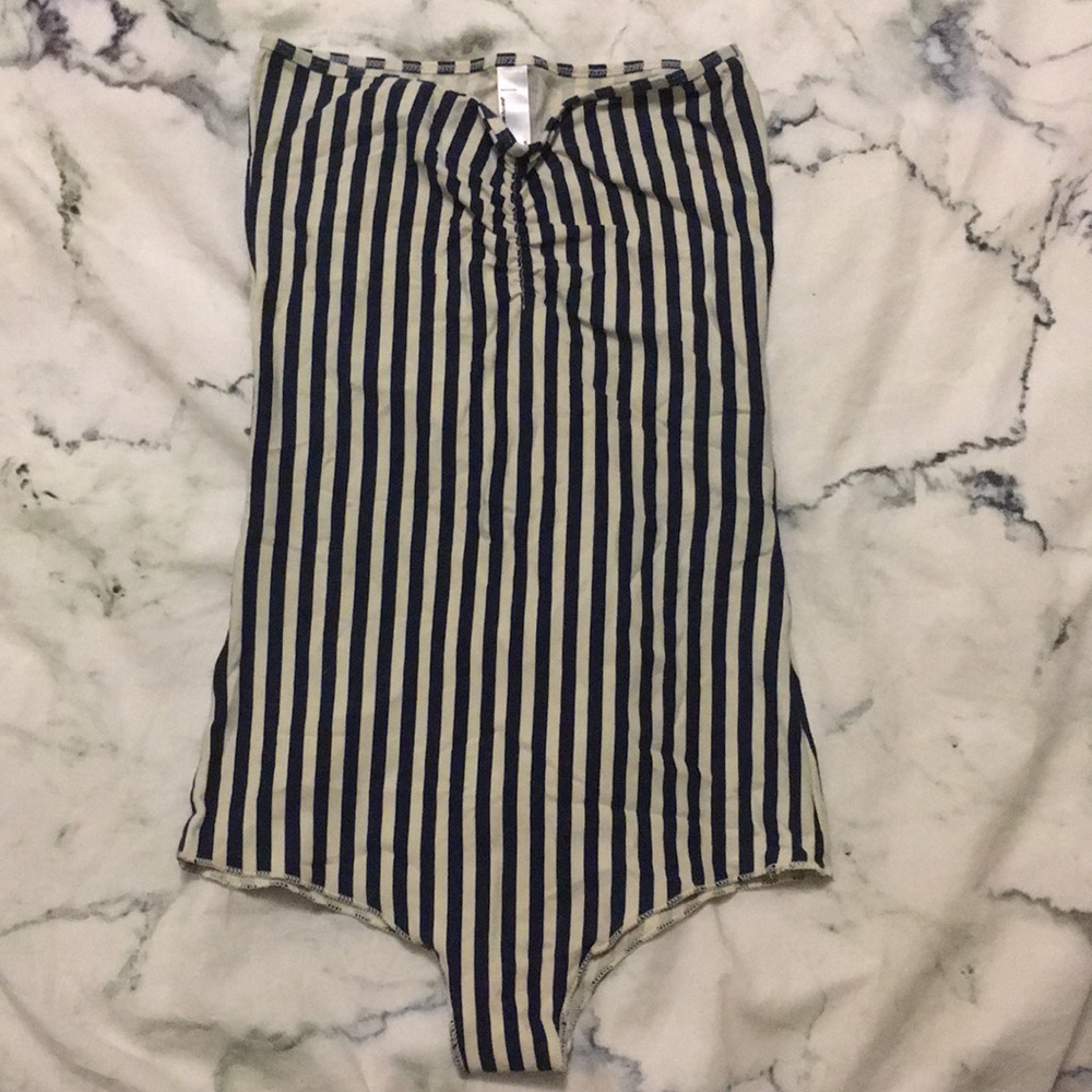 Tube top bodysuit