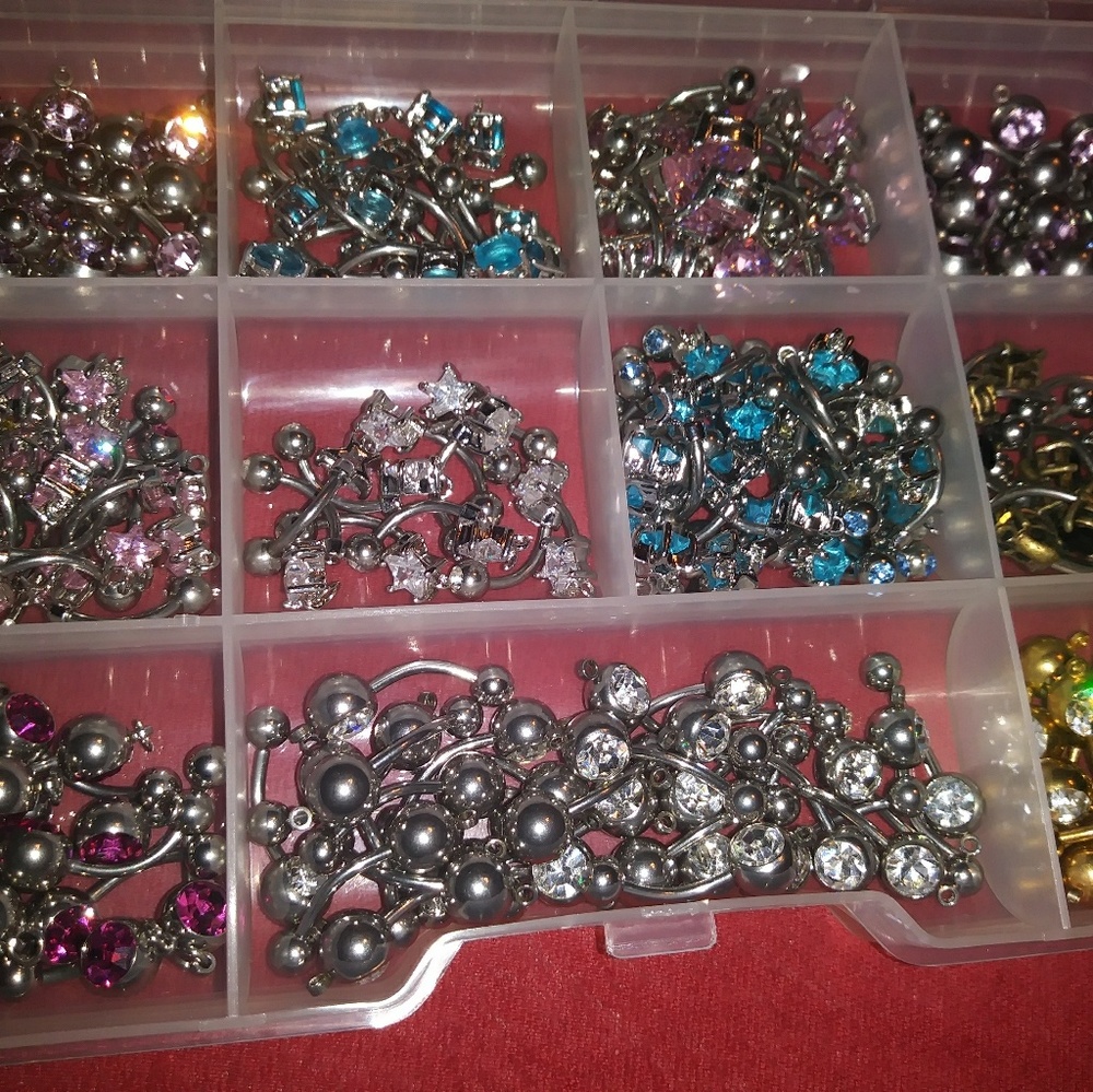 4-$12 Belly ring jewlery
