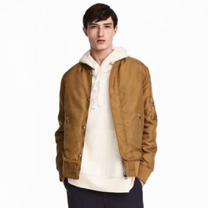 Nylon Bomber Jacket