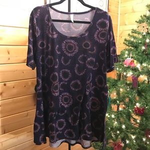 Lularoe Perfect T - geo floral