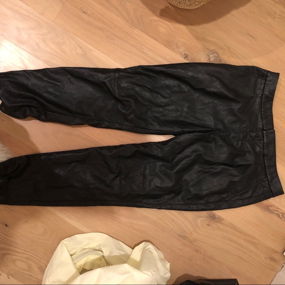 Zara Leather Pants