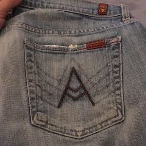 For All Mankind "A" Pocket Seven Jean