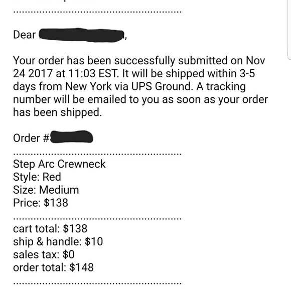 Brand New Authentic Supreme Red Step Arc Crewneck - Picture 4 of 4
