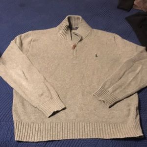 Polo Ralph Lauren Men’s rib mock neck pullover