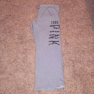 Gray Victoria secret lounge pants