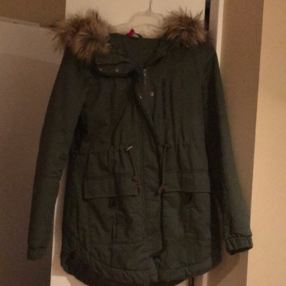 Green jacket