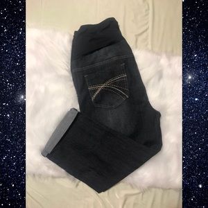 Oh Mama Capri Full Panel Maternity Jeans