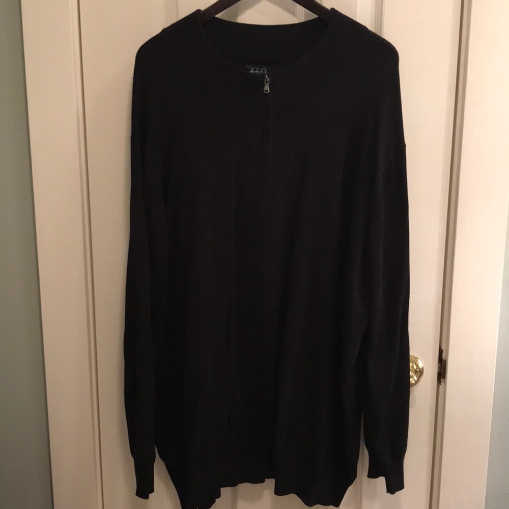 Half zip, lightweight sweater