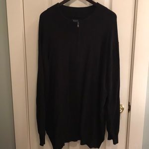 Half zip, lightweight sweater