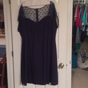 Navy Torrid Cocktail Dress Size 28
