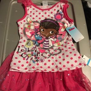 Doc McStuffins 2 pc Skirt and Tank Set