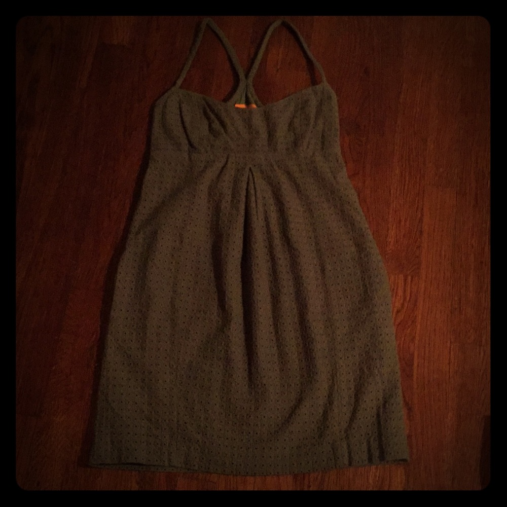 Olive Greene Eyelet Dress - Cynthia Steffe