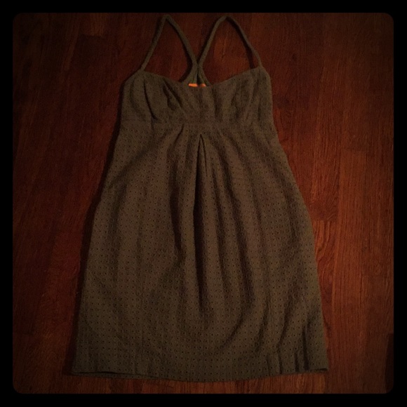 Olive Greene Eyelet Dress - Cynthia Steffe - Picture 1 of 4