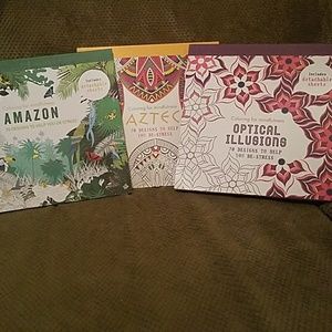 3 coloring for mindfulness distressing books.