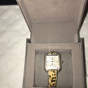 Michele diamond watch