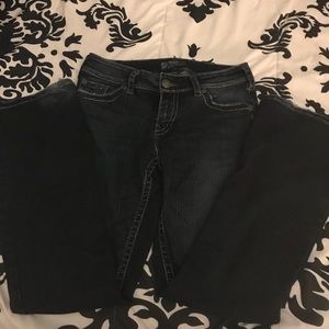 Silver Dark Suki Jeans! Size W29/L32.