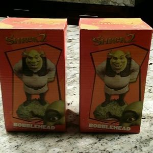 2 pcs SHREK 2  Bobblehead