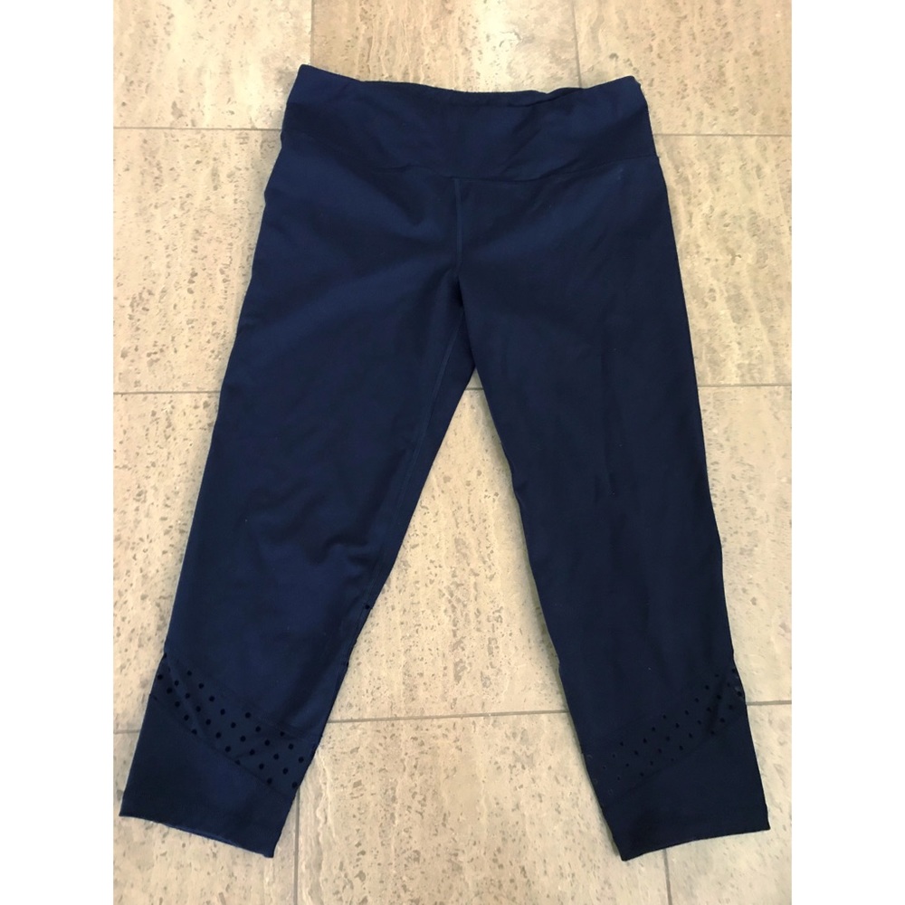 Navy blue knockout gym pants || VSX ||